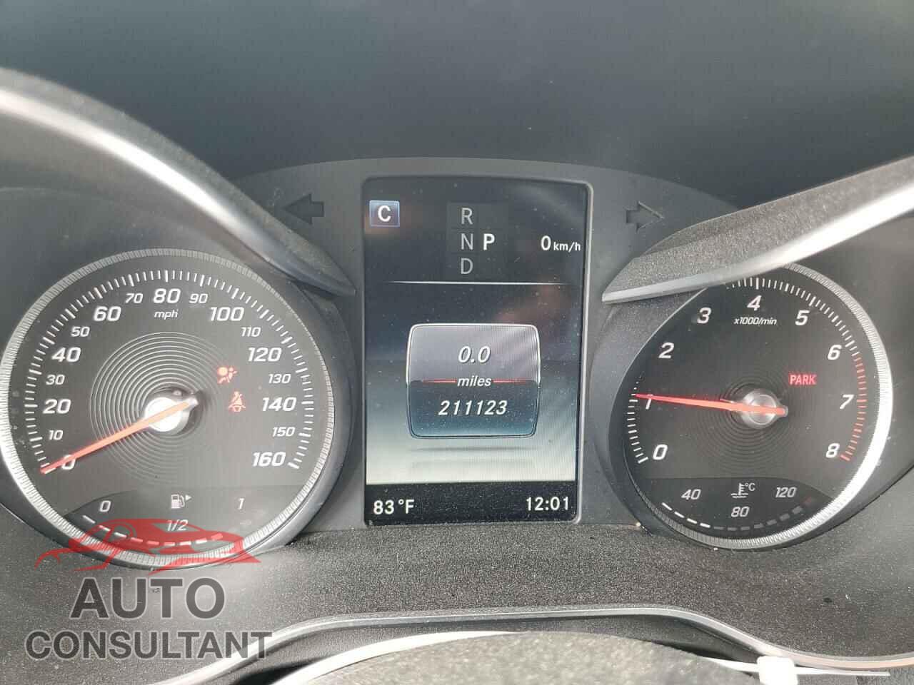 MERCEDES-BENZ GLC-CLASS 2017 - WDC0G4JB8HF199093