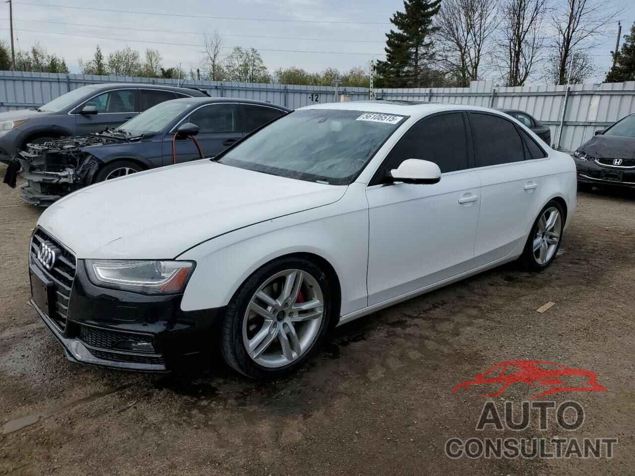 AUDI A4 2013 - WAUFFCFL2DN048441