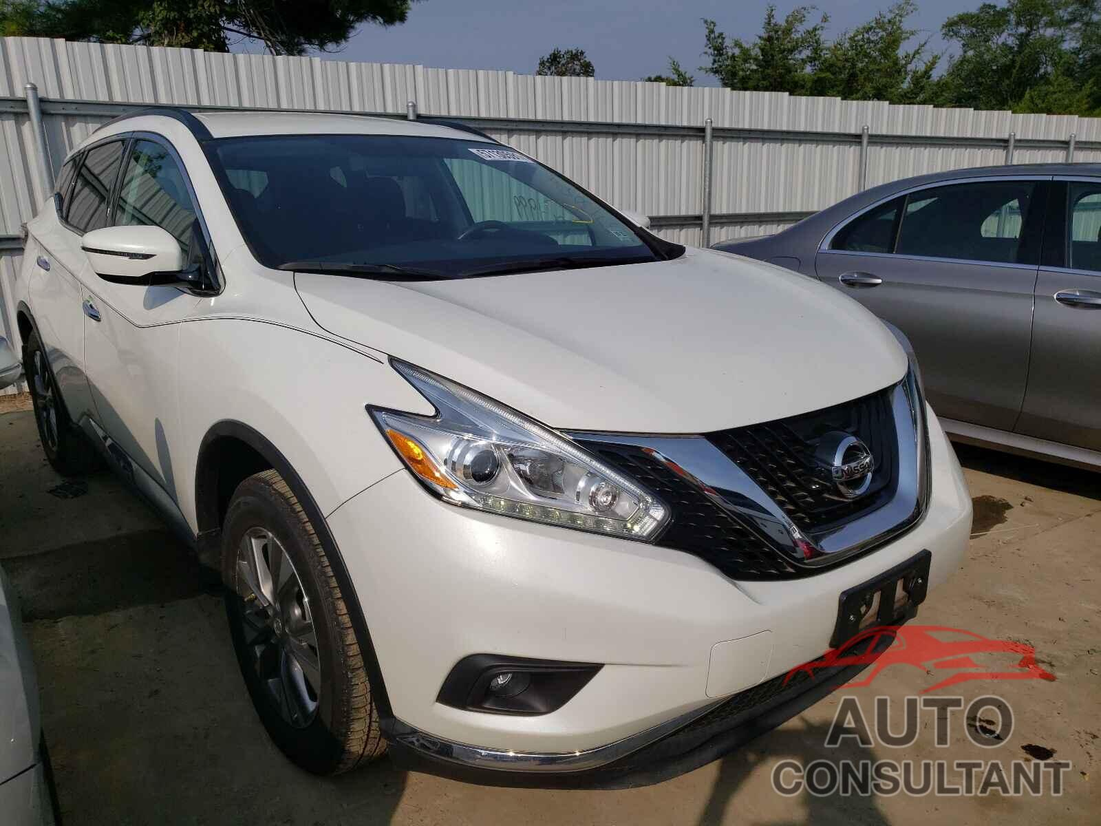 NISSAN MURANO 2016 - 5N1AZ2MH9GN160148