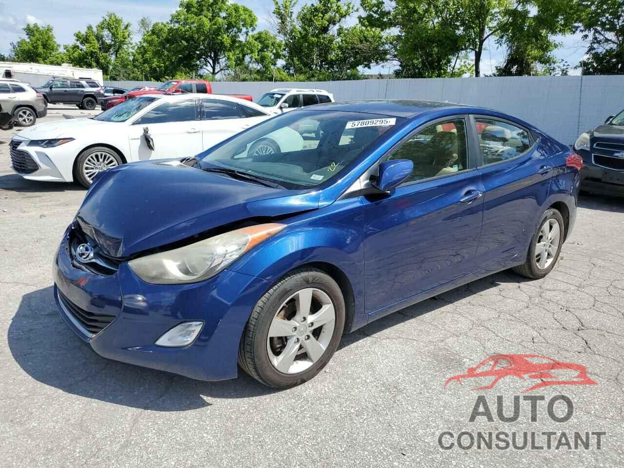 HYUNDAI ELANTRA 2013 - KMHDH4AE6DU840029
