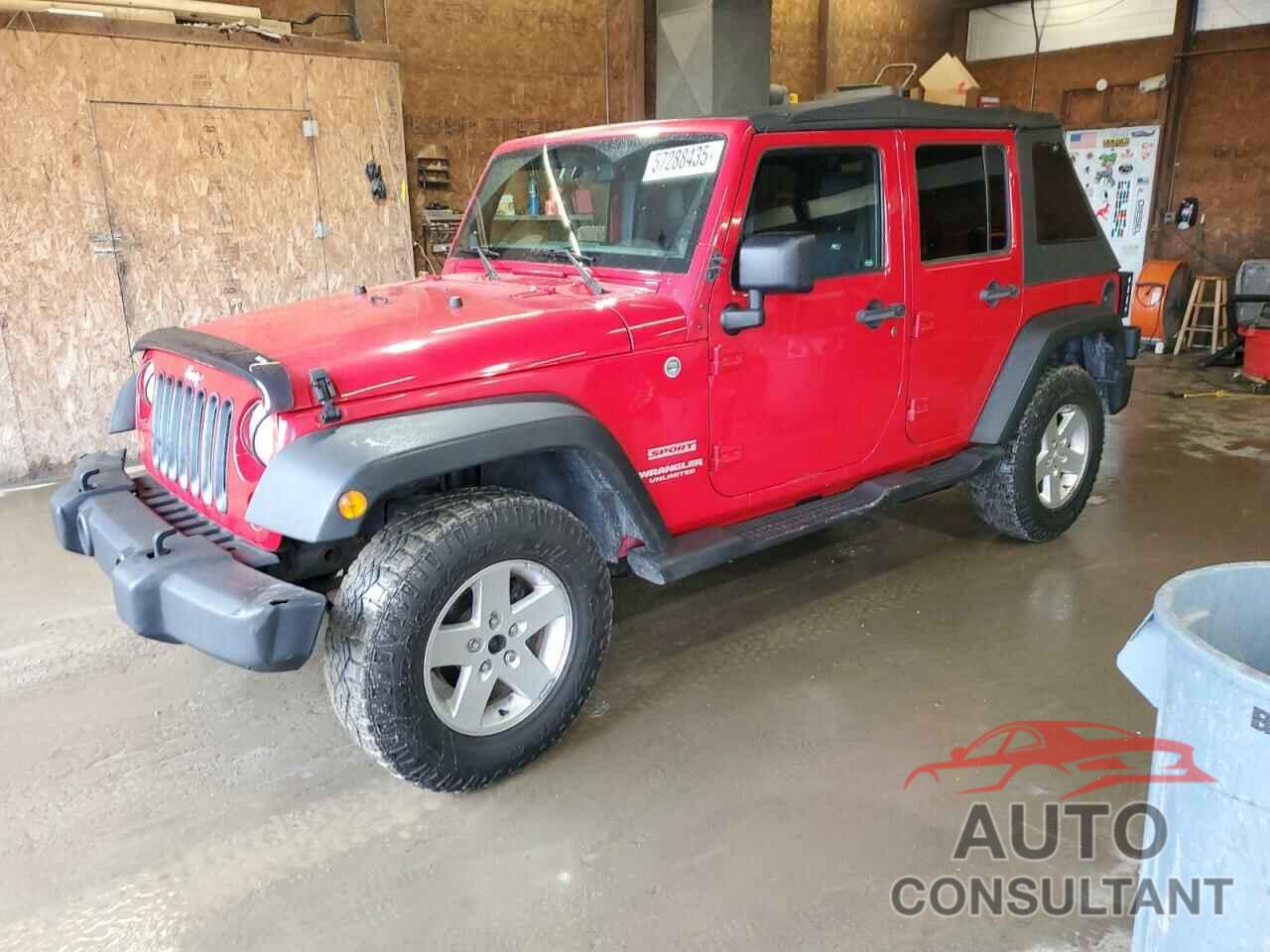 JEEP WRANGLER 2012 - 1C4HJWDG2CL117124