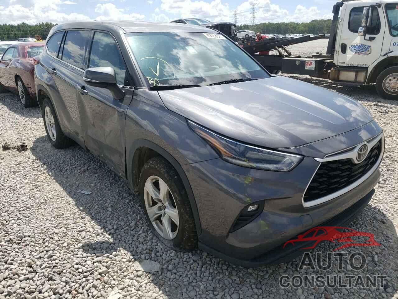 TOYOTA HIGHLANDER 2021 - 5TDZZRAH4MS529332