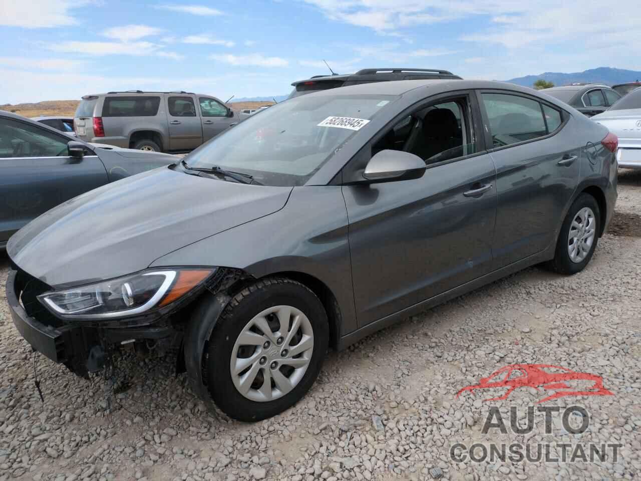 HYUNDAI ELANTRA 2018 - 5NPD74LF9JH393697