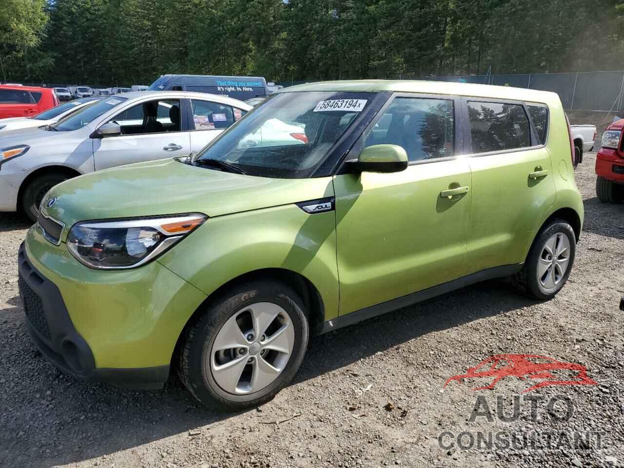 KIA SOUL 2016 - KNDJN2A21G7831395