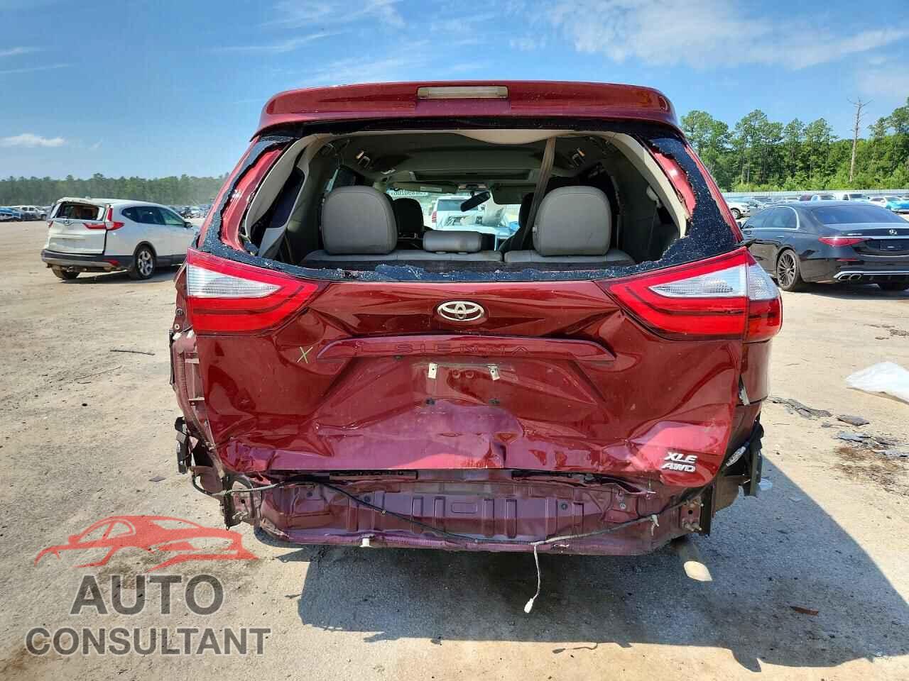 TOYOTA SIENNA 2017 - 5TDDZ3DC7HS179238