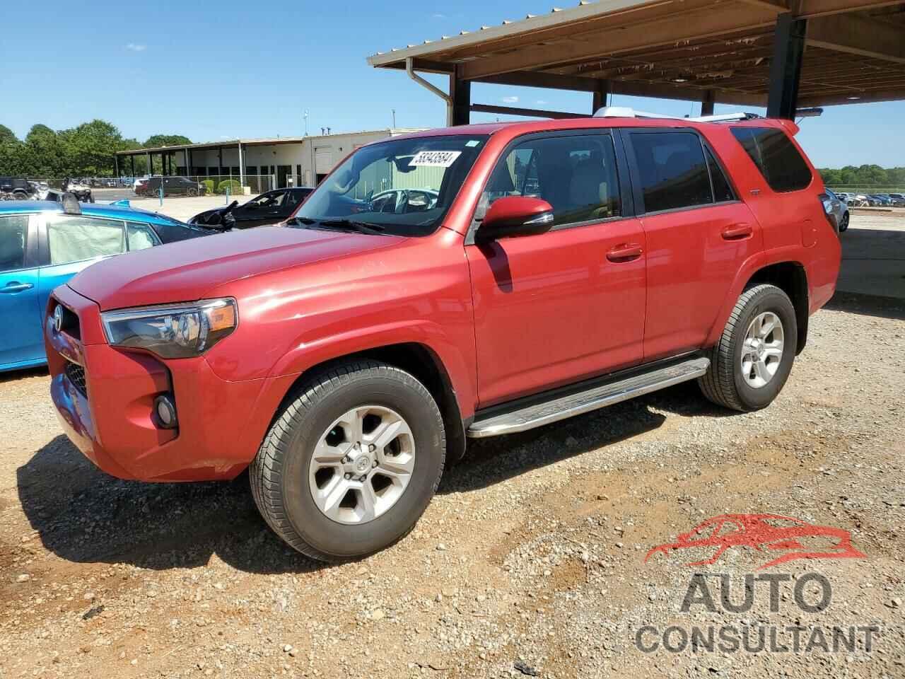 TOYOTA 4RUNNER 2017 - JTEZU5JR3H5151673