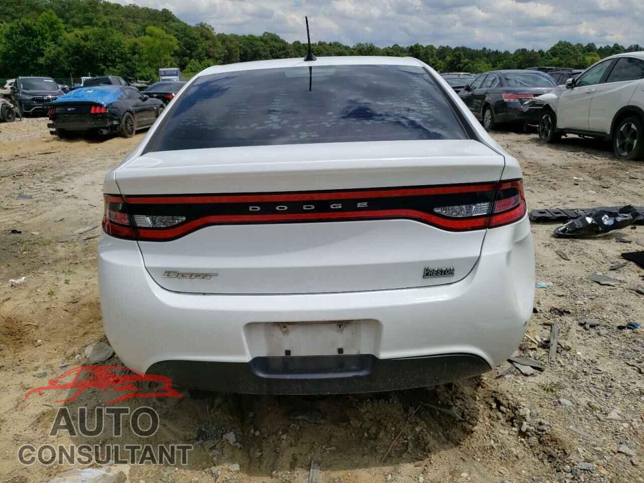 DODGE DART 2016 - 1C3CDFAA2GD644540