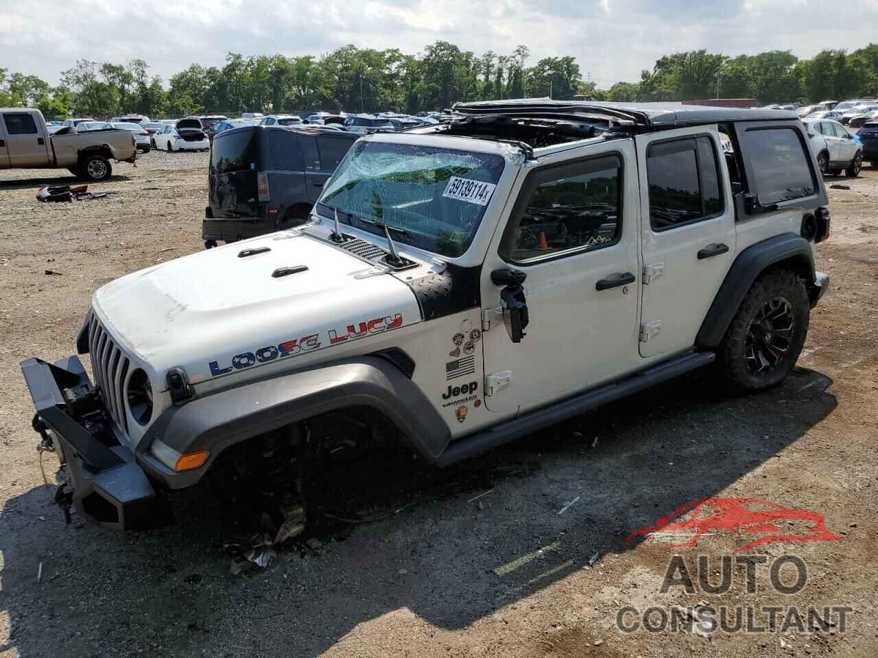 JEEP WRANGLER 2020 - 1C4HJXDG8LW133204
