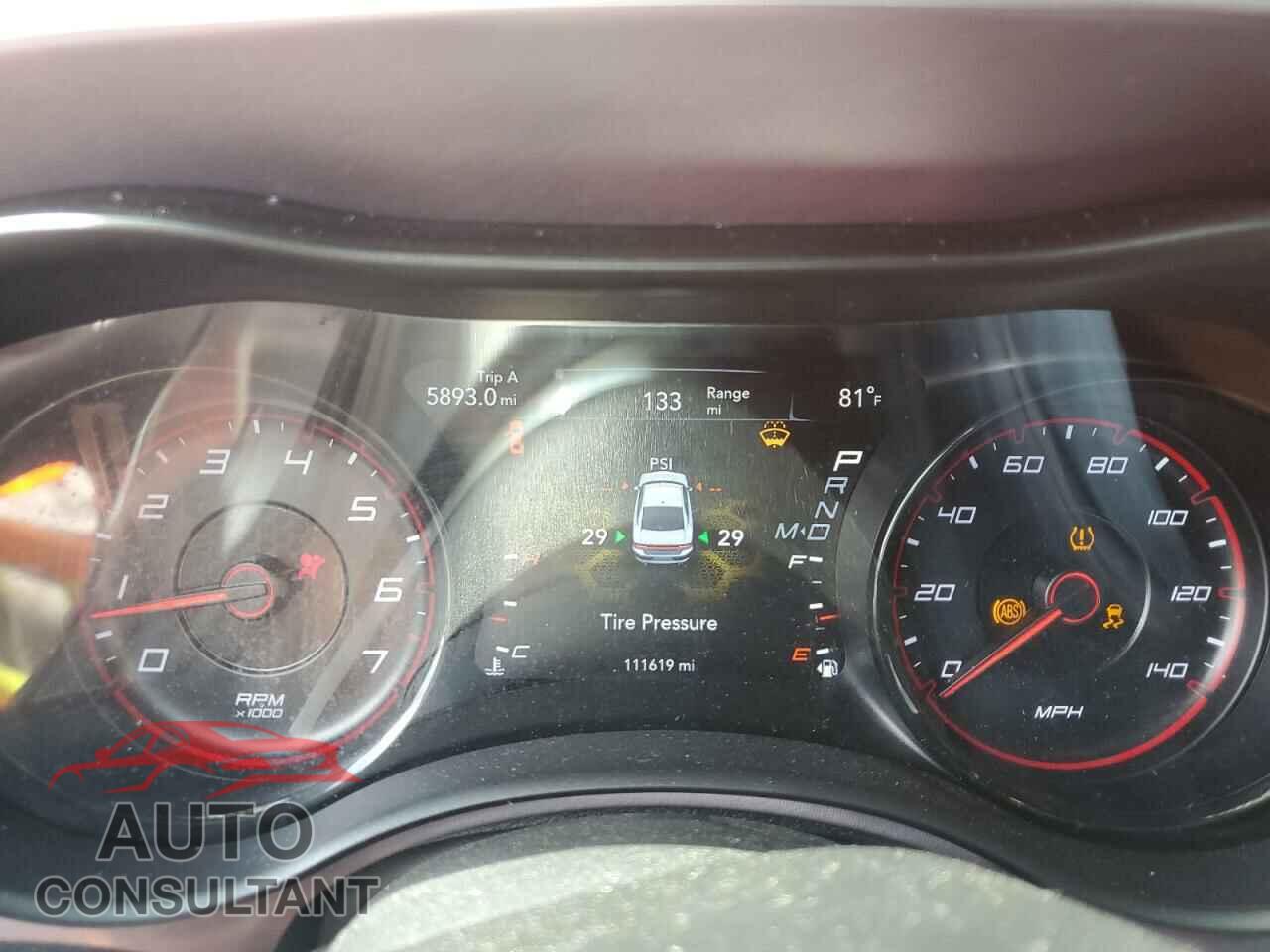 DODGE CHARGER 2019 - 2C3CDXJG3KH547708