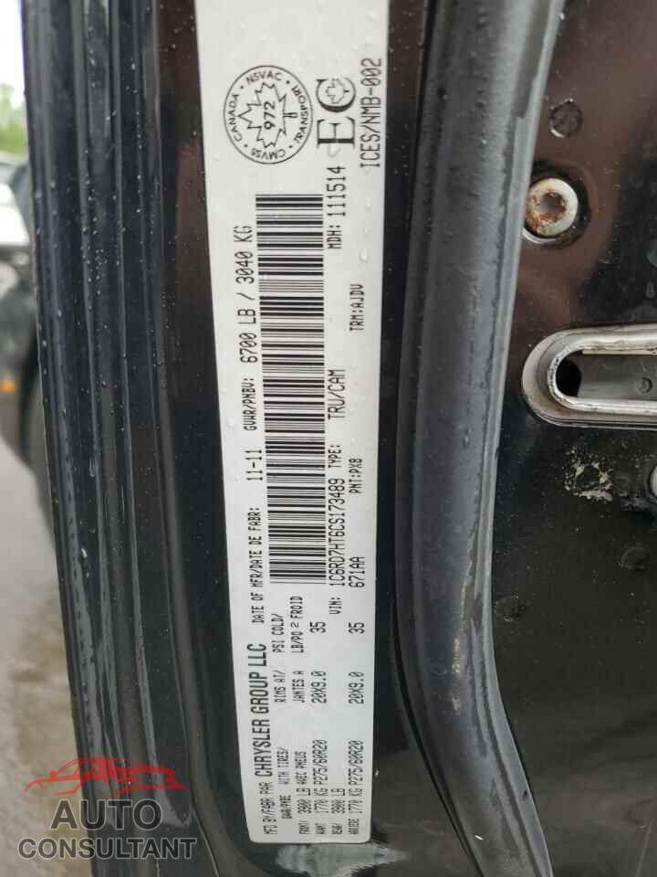 DODGE RAM 1500 2012 - 1C6RD7HT6CS173489