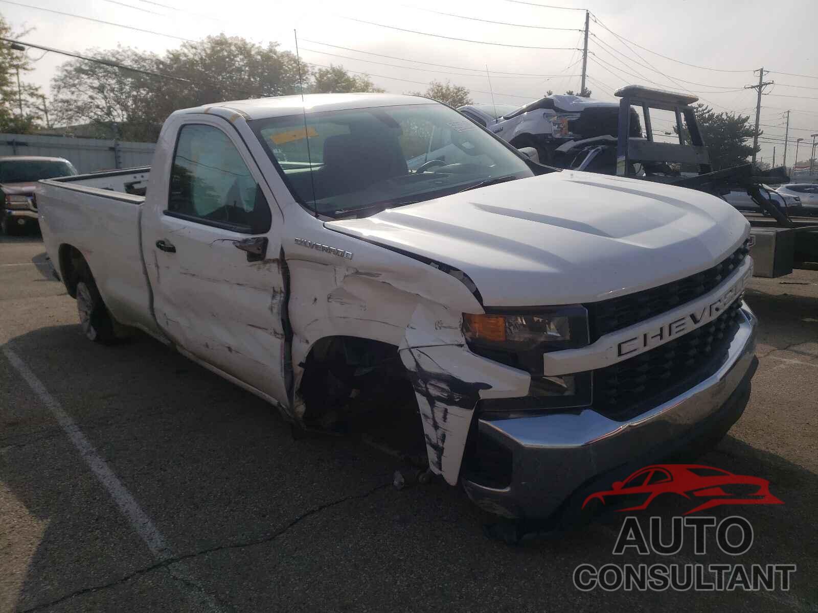 CHEVROLET SILVERADO 2021 - 3GCNWAEF1MG272808