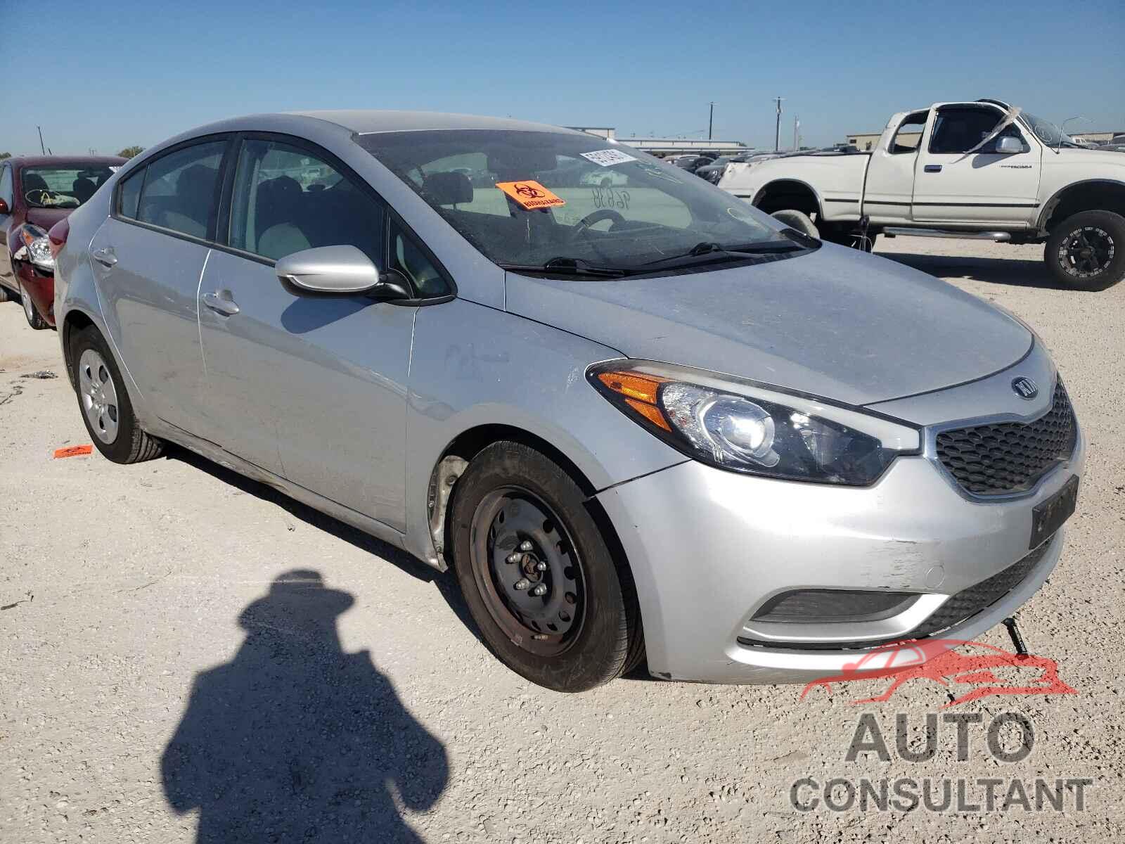 KIA FORTE 2016 - KNAFK4A60G5605791