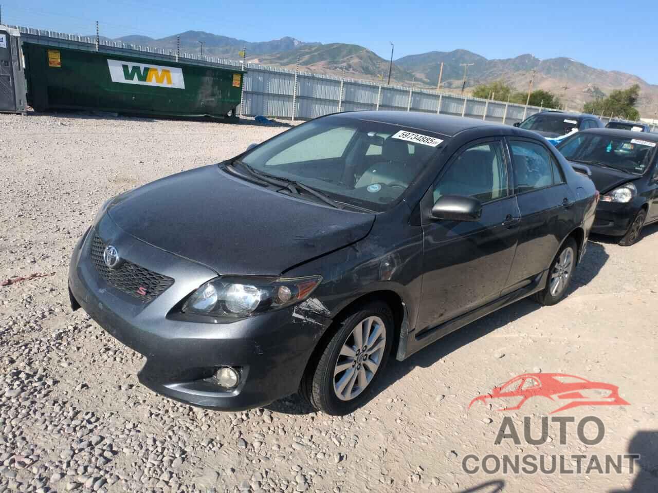 TOYOTA COROLLA 2009 - 1NXBU40E79Z041470