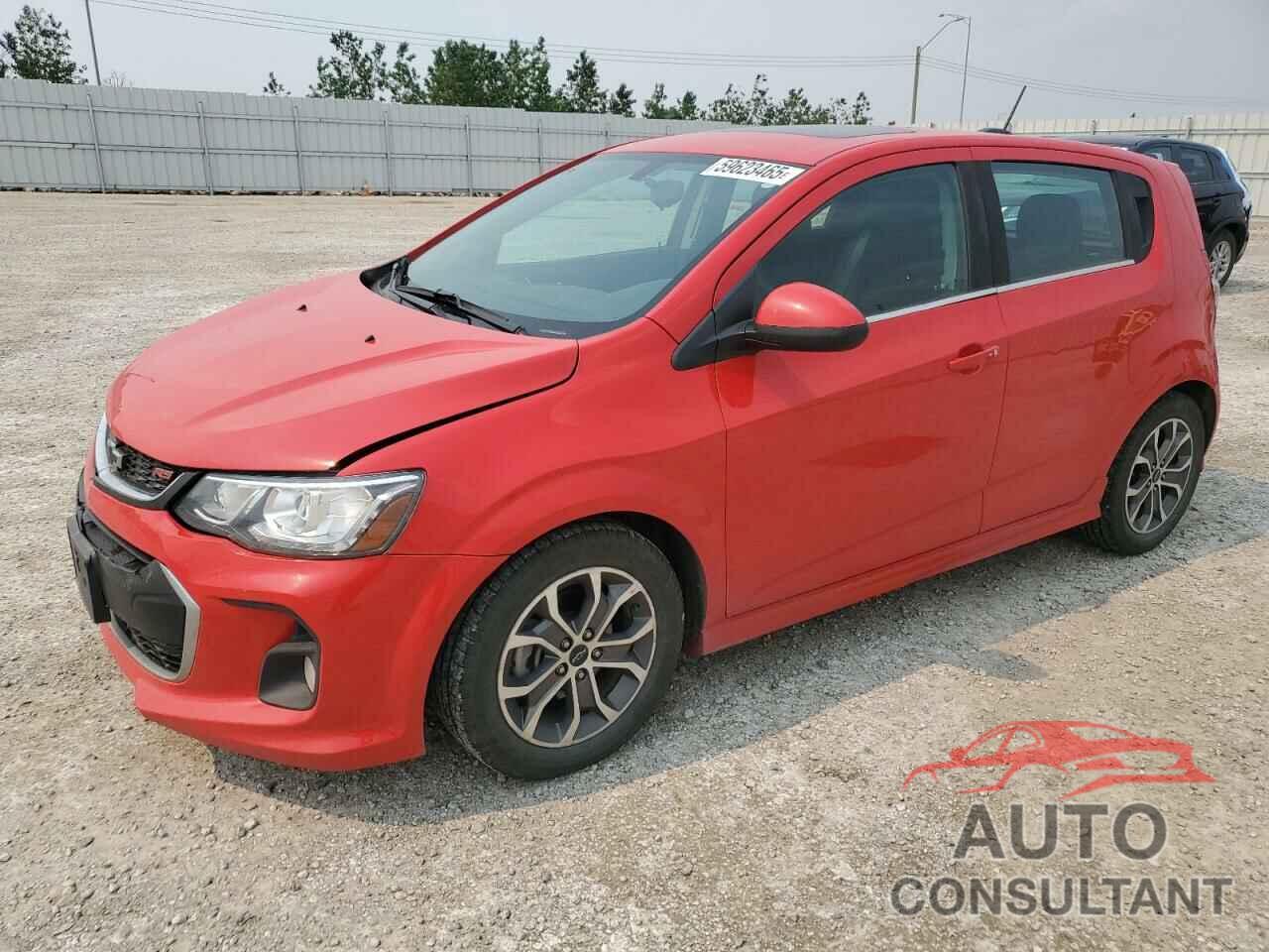 CHEVROLET SONIC 2018 - 1G1JD6SB6J4131270