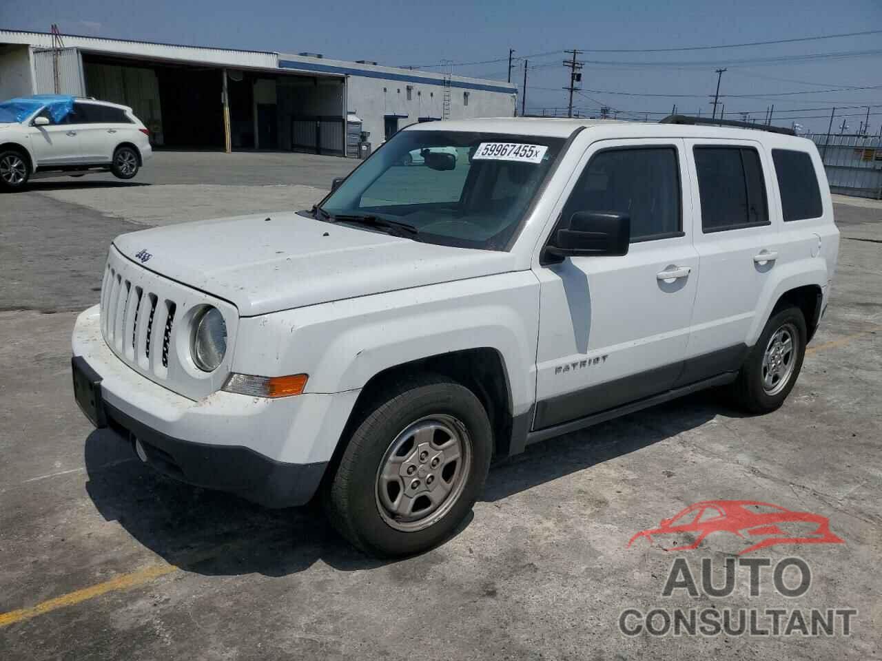 JEEP PATRIOT 2016 - 1C4NJPBA6GD744013