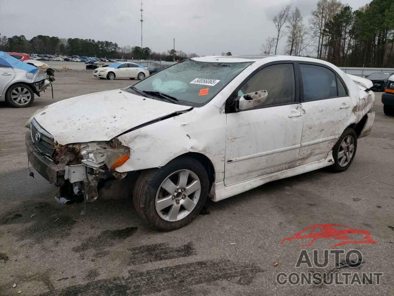 TOYOTA COROLLA 2007 - 2T1BR30E77C823391