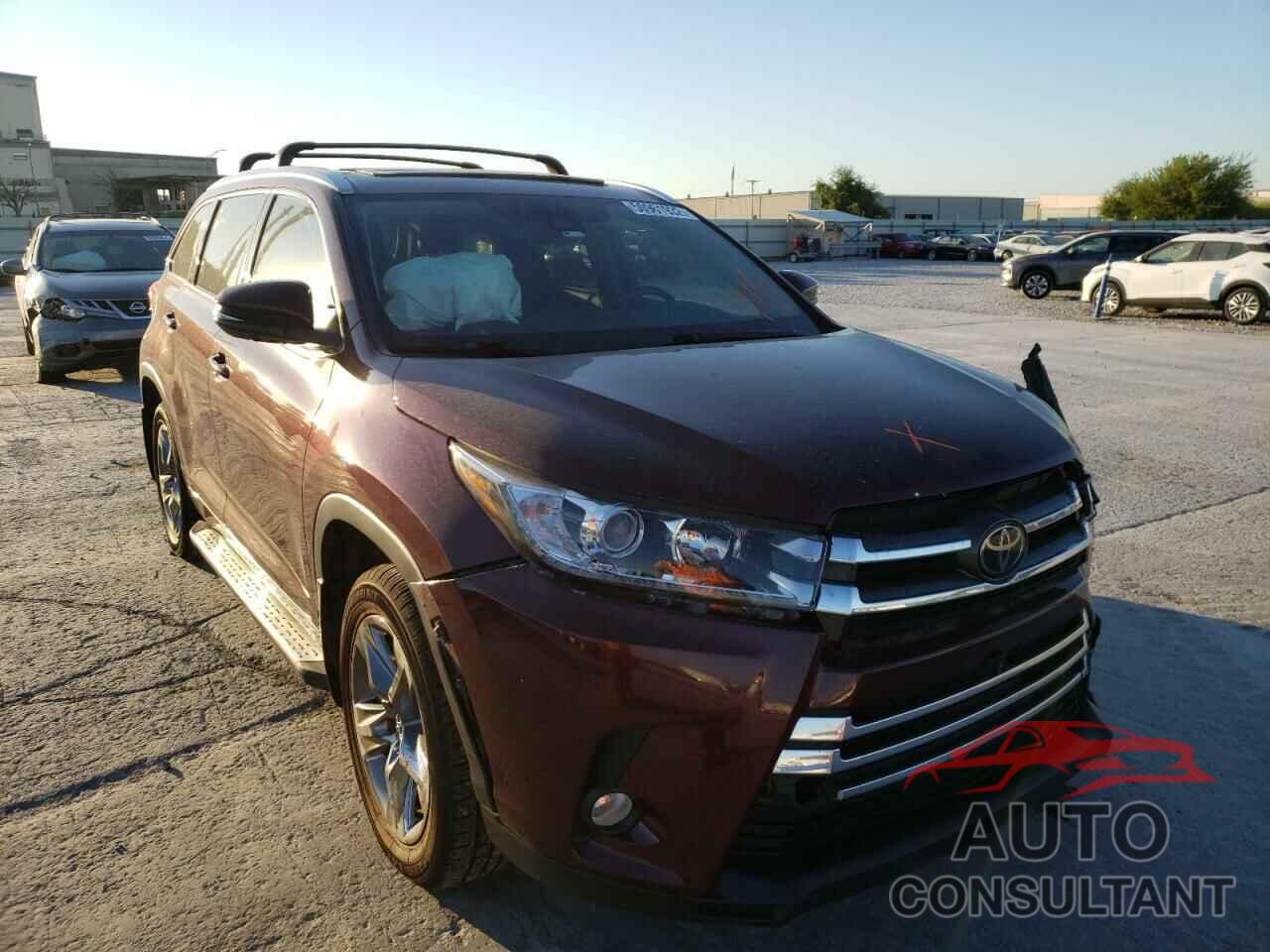 TOYOTA HIGHLANDER 2018 - 5TDDZRFH7JS853115