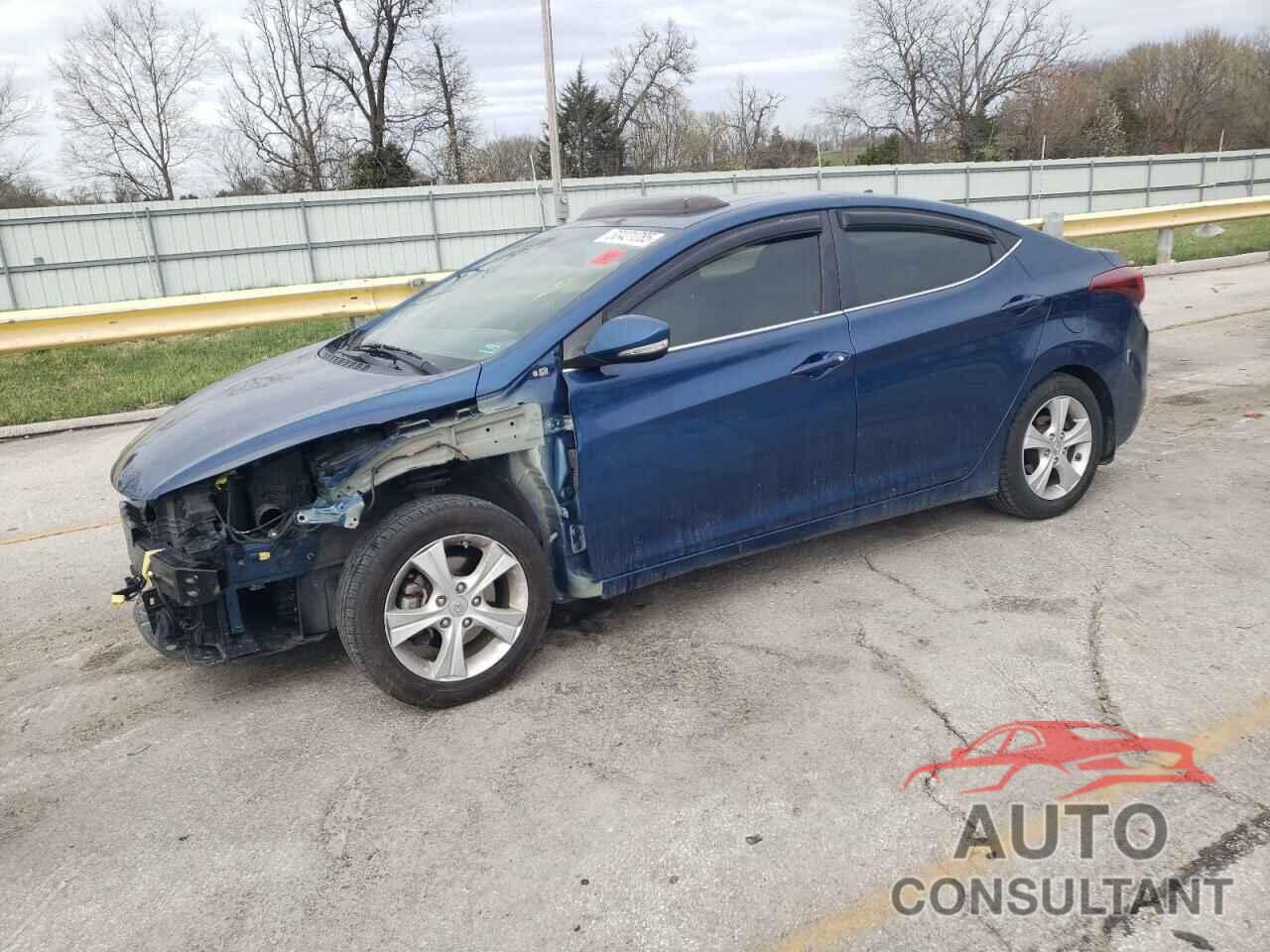 HYUNDAI ELANTRA 2016 - KMHDH4AE3GU588406