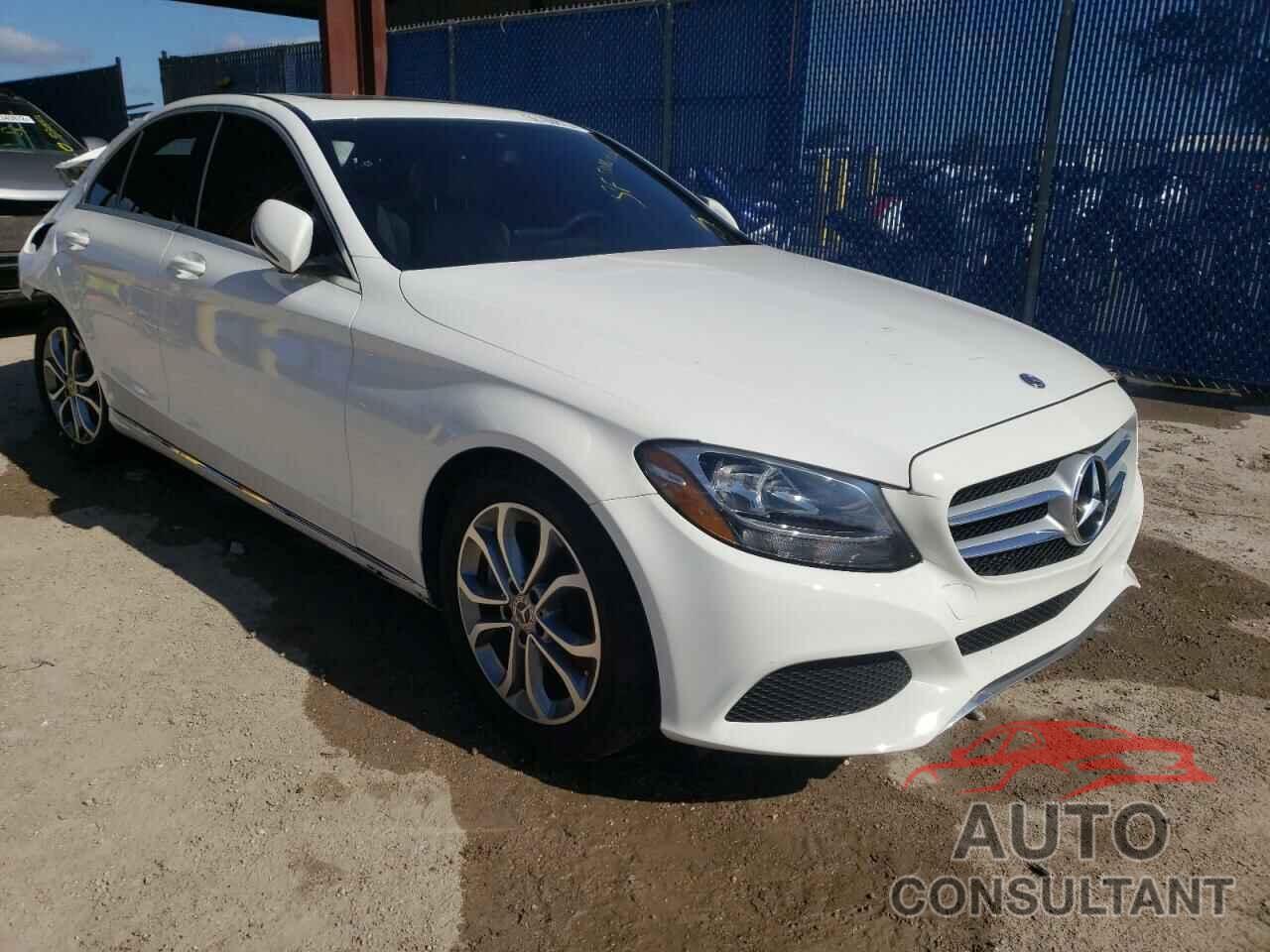 MERCEDES-BENZ C-CLASS 2018 - 55SWF4JB5JU243370