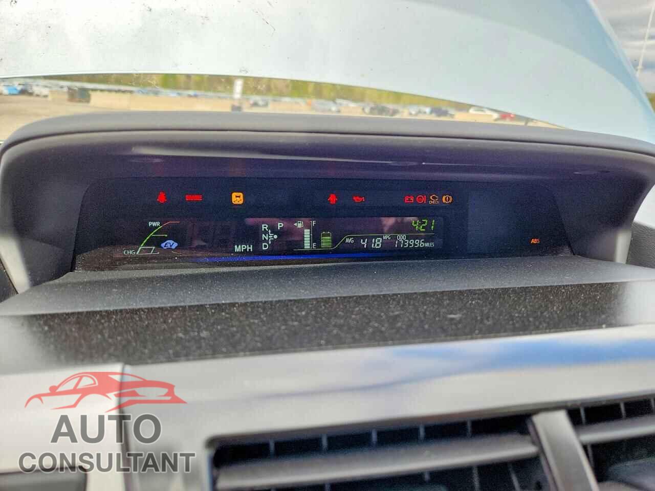 TOYOTA PRIUS 2012 - JTDZN3EU1C3040807