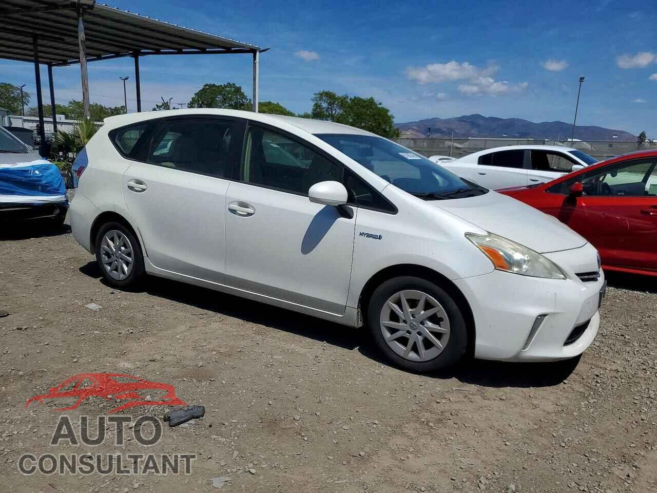 TOYOTA PRIUS 2012 - JTDZN3EU2C3128636