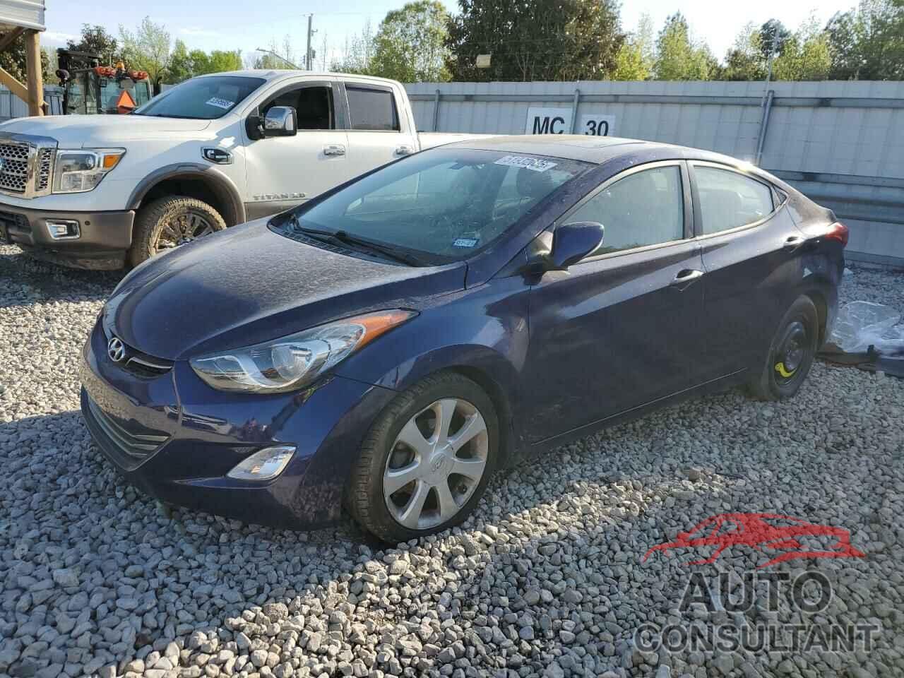 HYUNDAI ELANTRA 2013 - 5NPDH4AE3DH170406