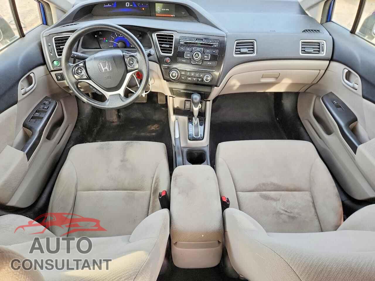 HONDA CIVIC 2013 - 19XFB2F52DE025871