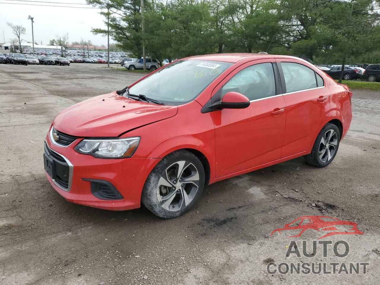 CHEVROLET SONIC 2017 - 1G1JF5SB9H4134999