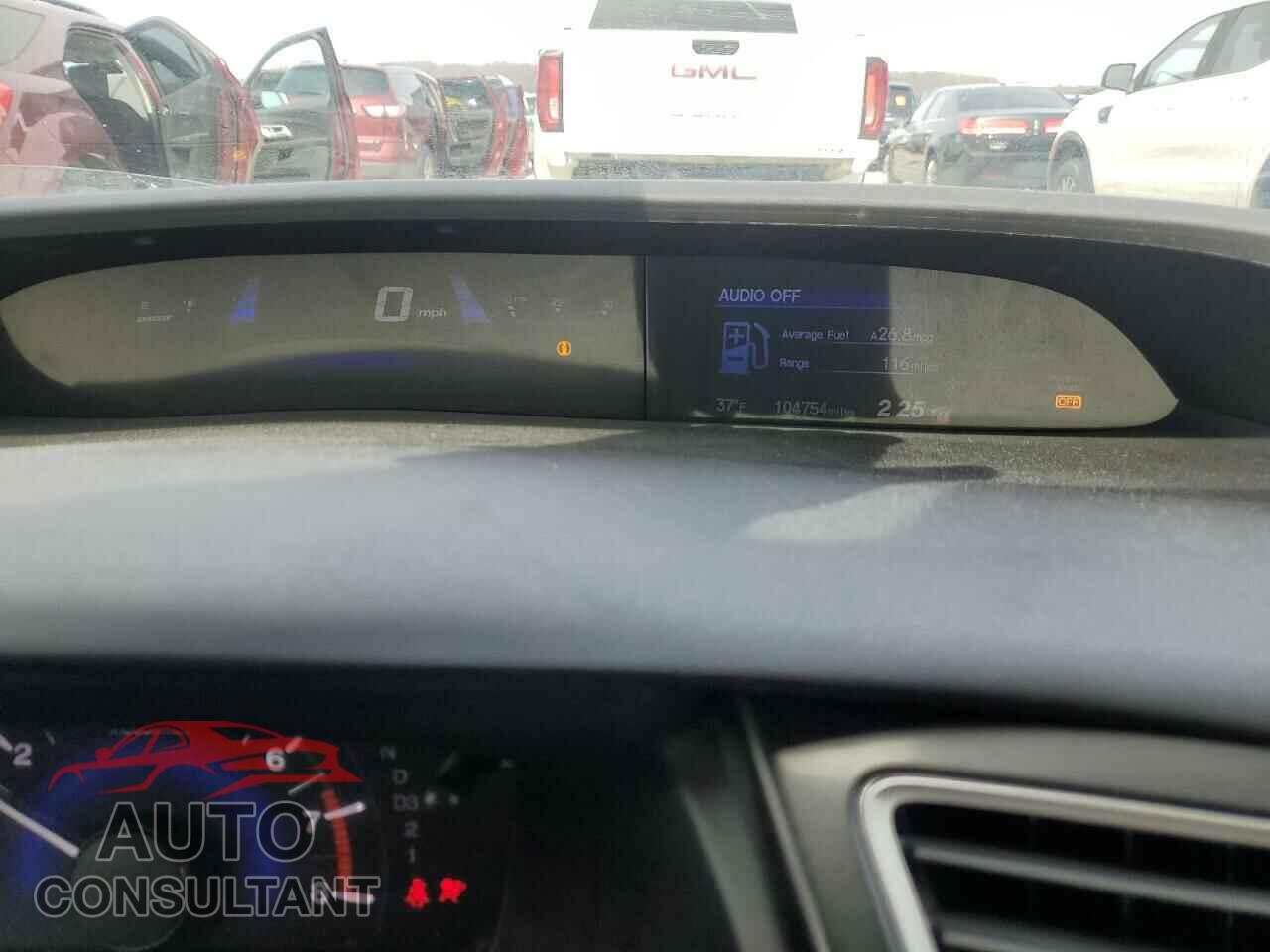 HONDA CIVIC 2013 - 19XFB2F85DE022117
