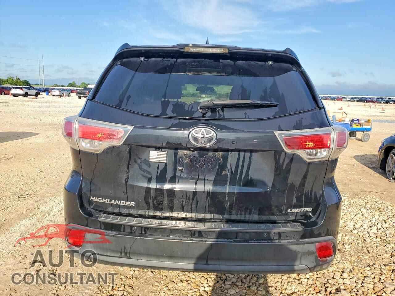 TOYOTA HIGHLANDER 2016 - 5TDYKRFH1GS131539