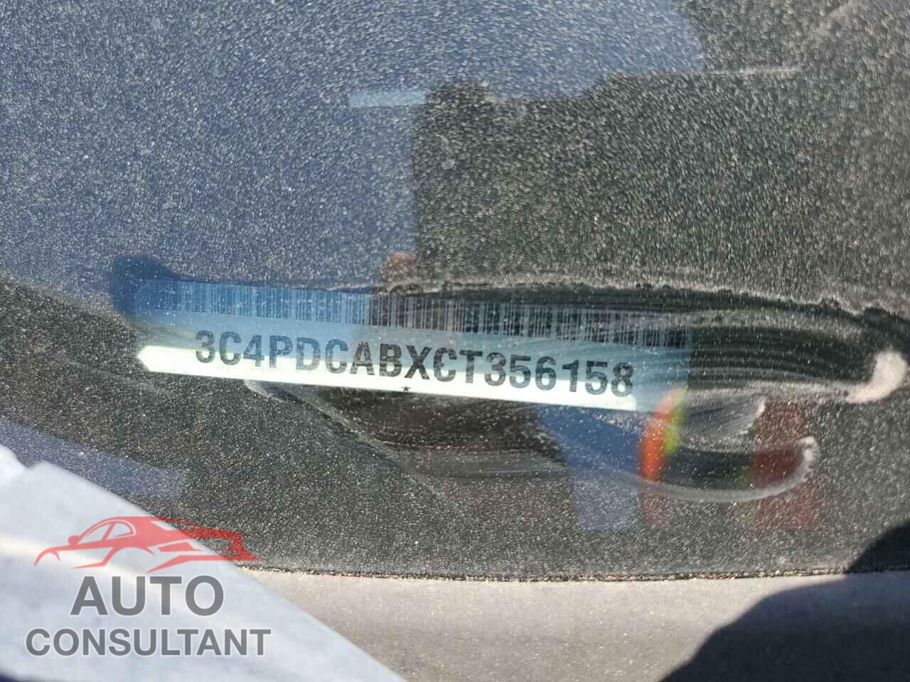 DODGE JOURNEY 2012 - 3C4PDCABXCT356158