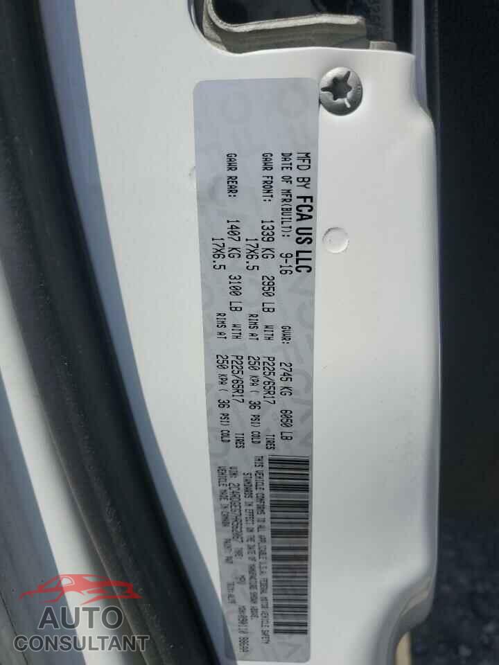 DODGE CARAVAN 2017 - 2C4RDGEG7HR562067