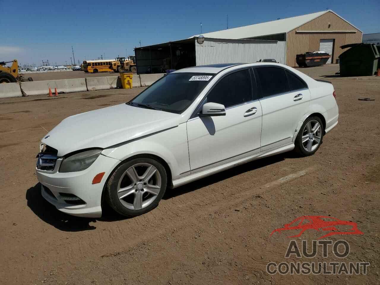 MERCEDES-BENZ C-CLASS 2011 - WDDGF8BB5BR144268