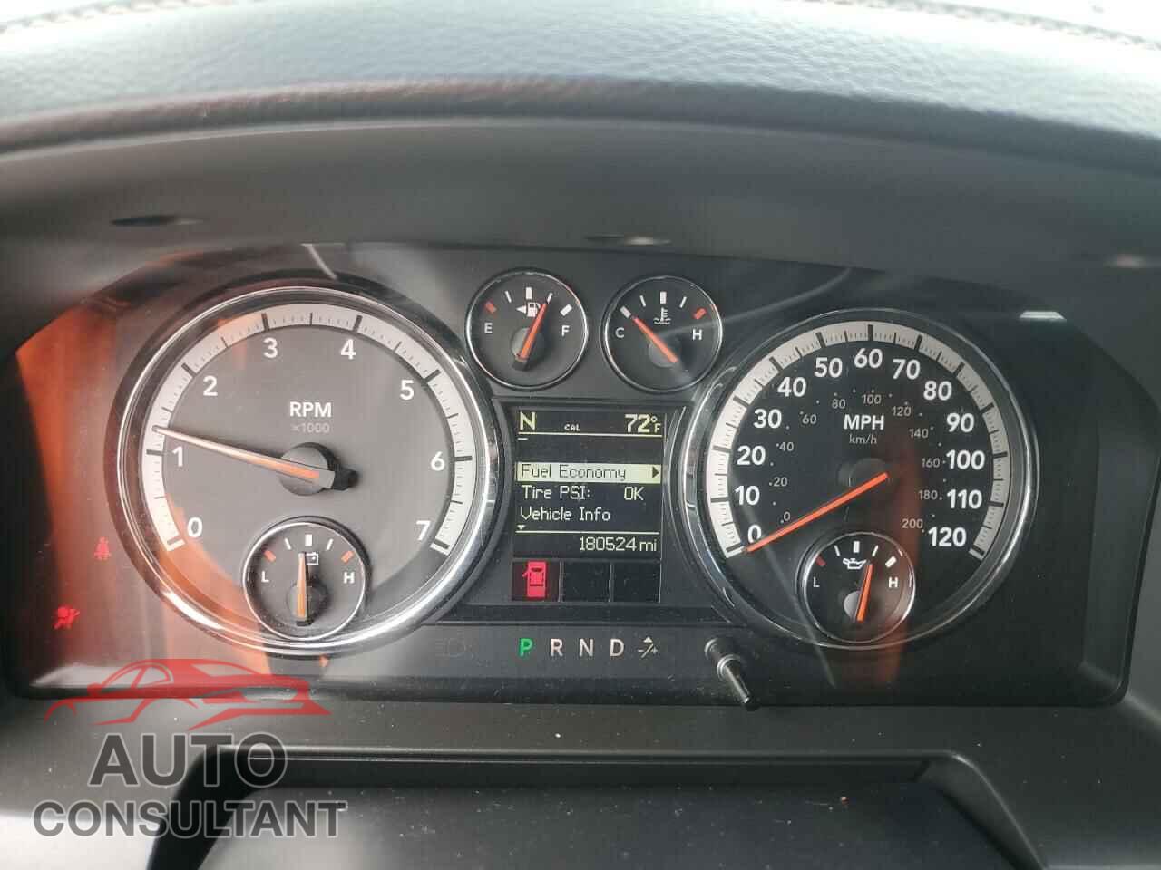 DODGE RAM 1500 2012 - 1C6RD7MT5CS123785