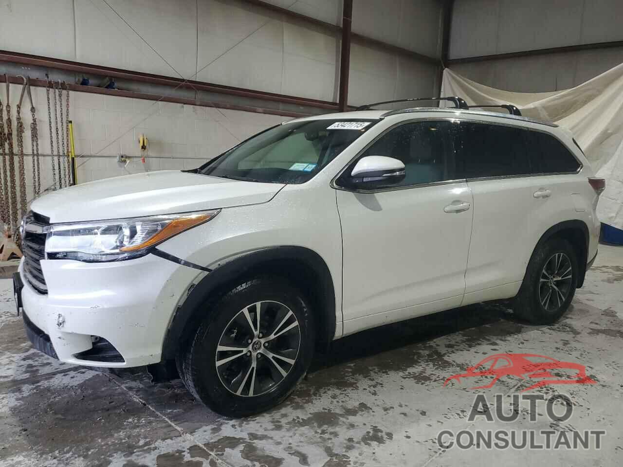 TOYOTA HIGHLANDER 2016 - 5TDJKRFH2GS233305