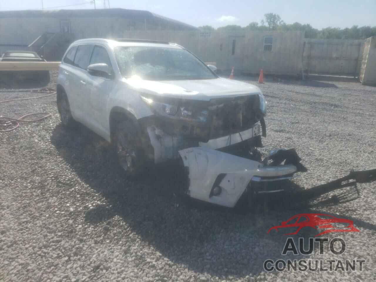 TOYOTA HIGHLANDER 2018 - 5TDDZRFH7JS817344