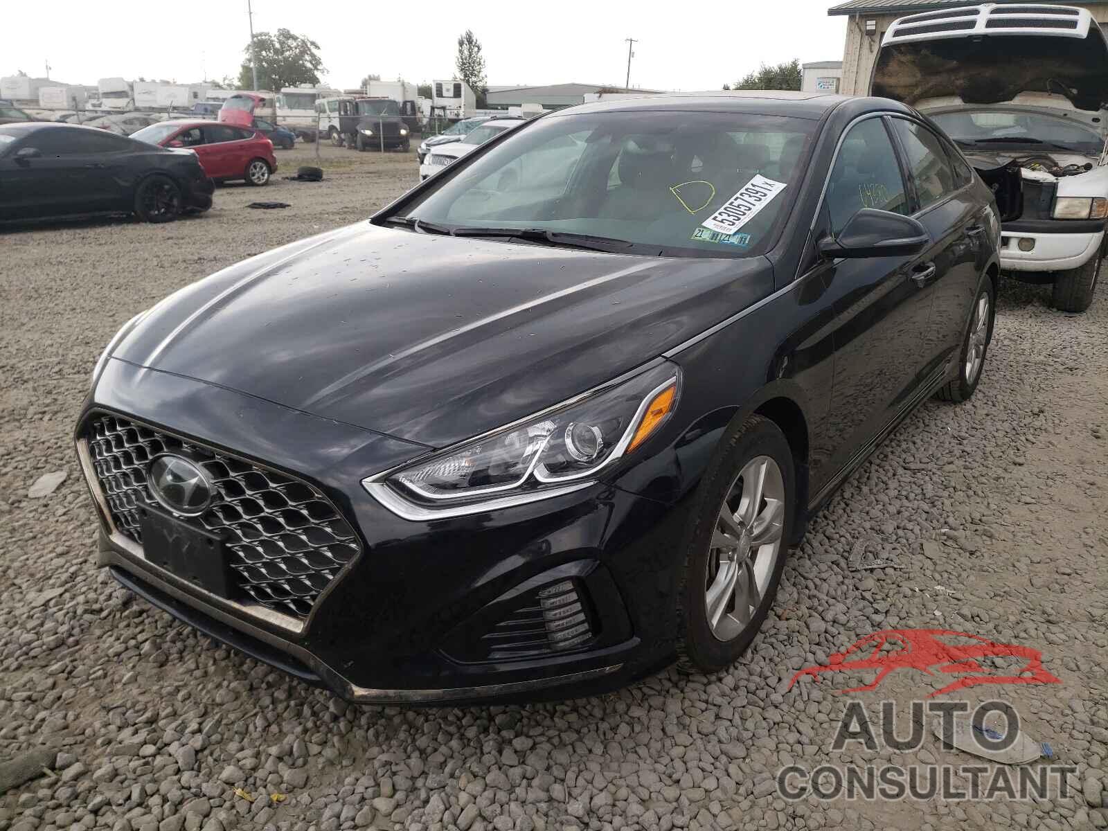 HYUNDAI SONATA 2018 - 5NPE34AF0JH701536