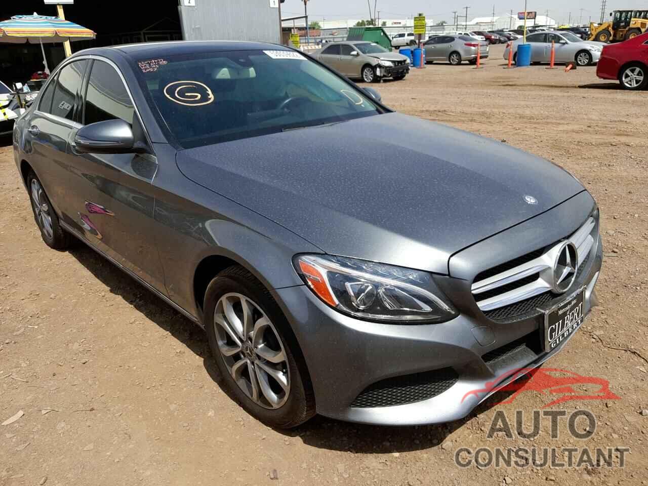 MERCEDES-BENZ C-CLASS 2017 - 55SWF4KB5HU222057