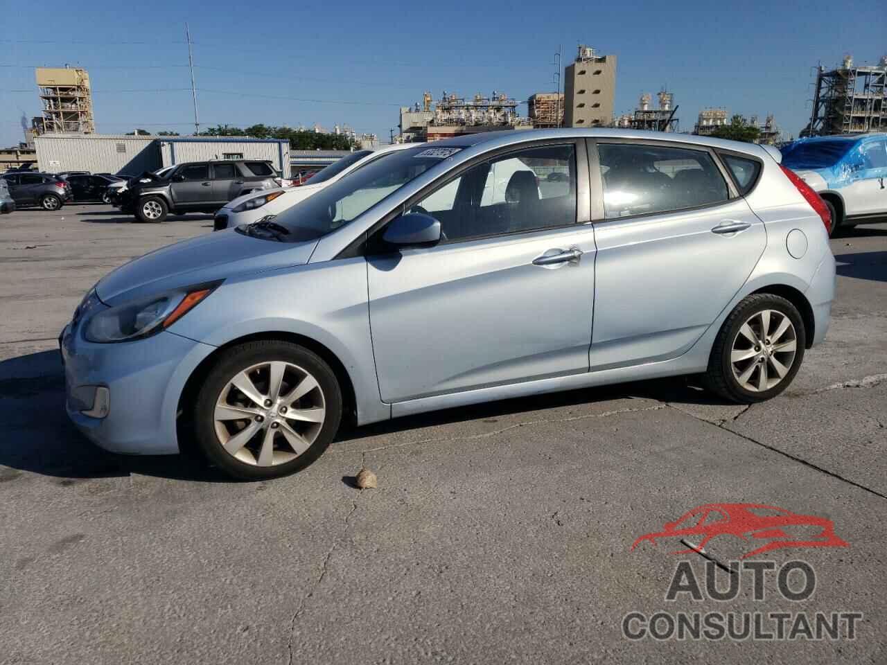HYUNDAI ACCENT 2012 - KMHCU5AEXCU013436