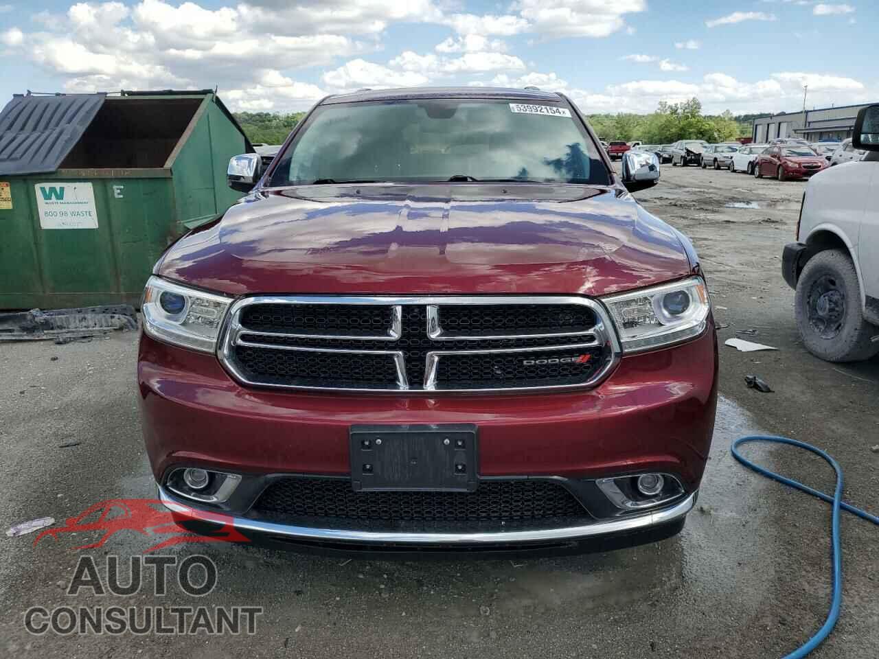 DODGE DURANGO 2016 - 1C4RDJDG8GC383848
