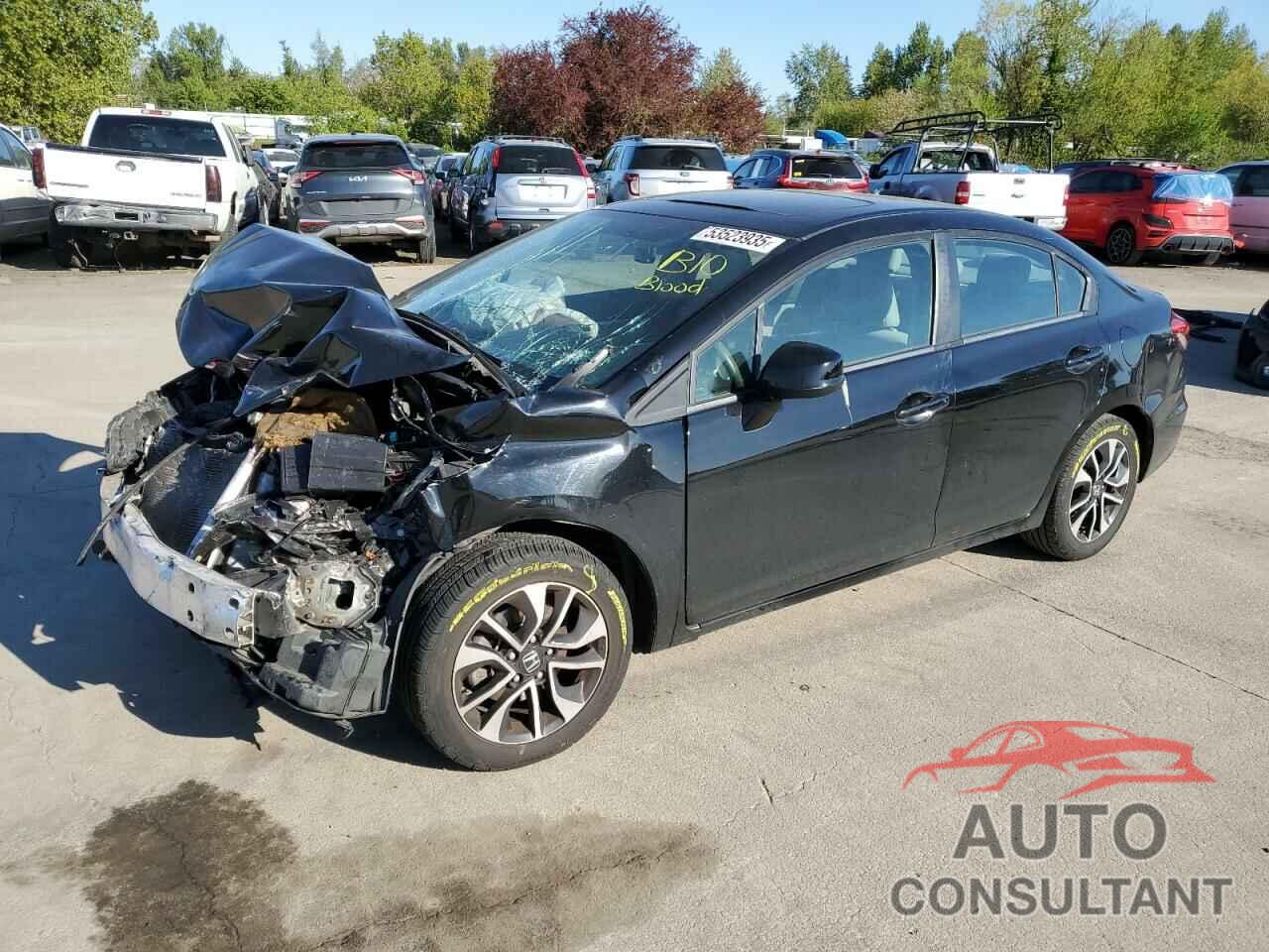 HONDA CIVIC 2013 - 19XFB2F88DE228841