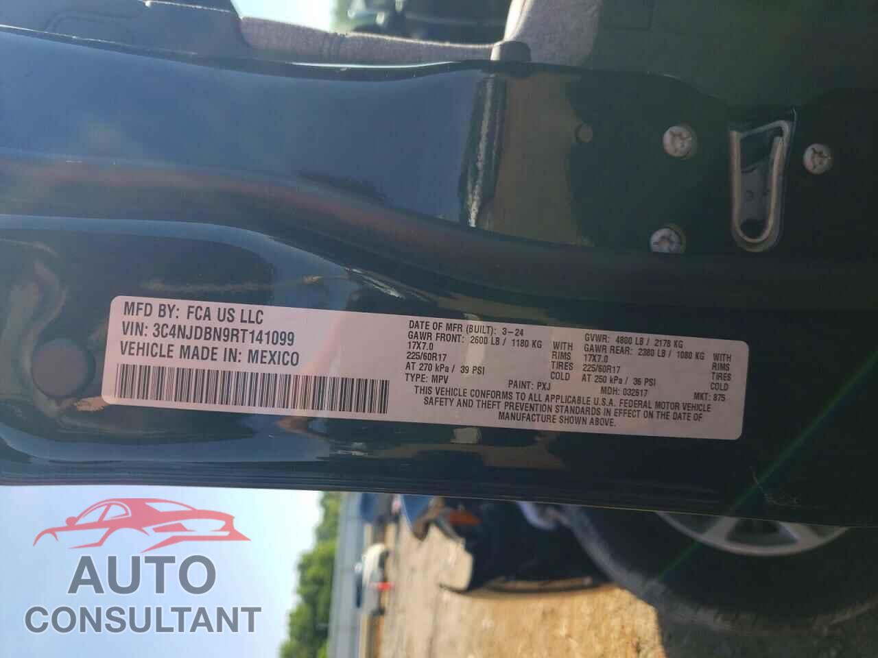 JEEP COMPASS 2024 - 3C4NJDBN9RT141099