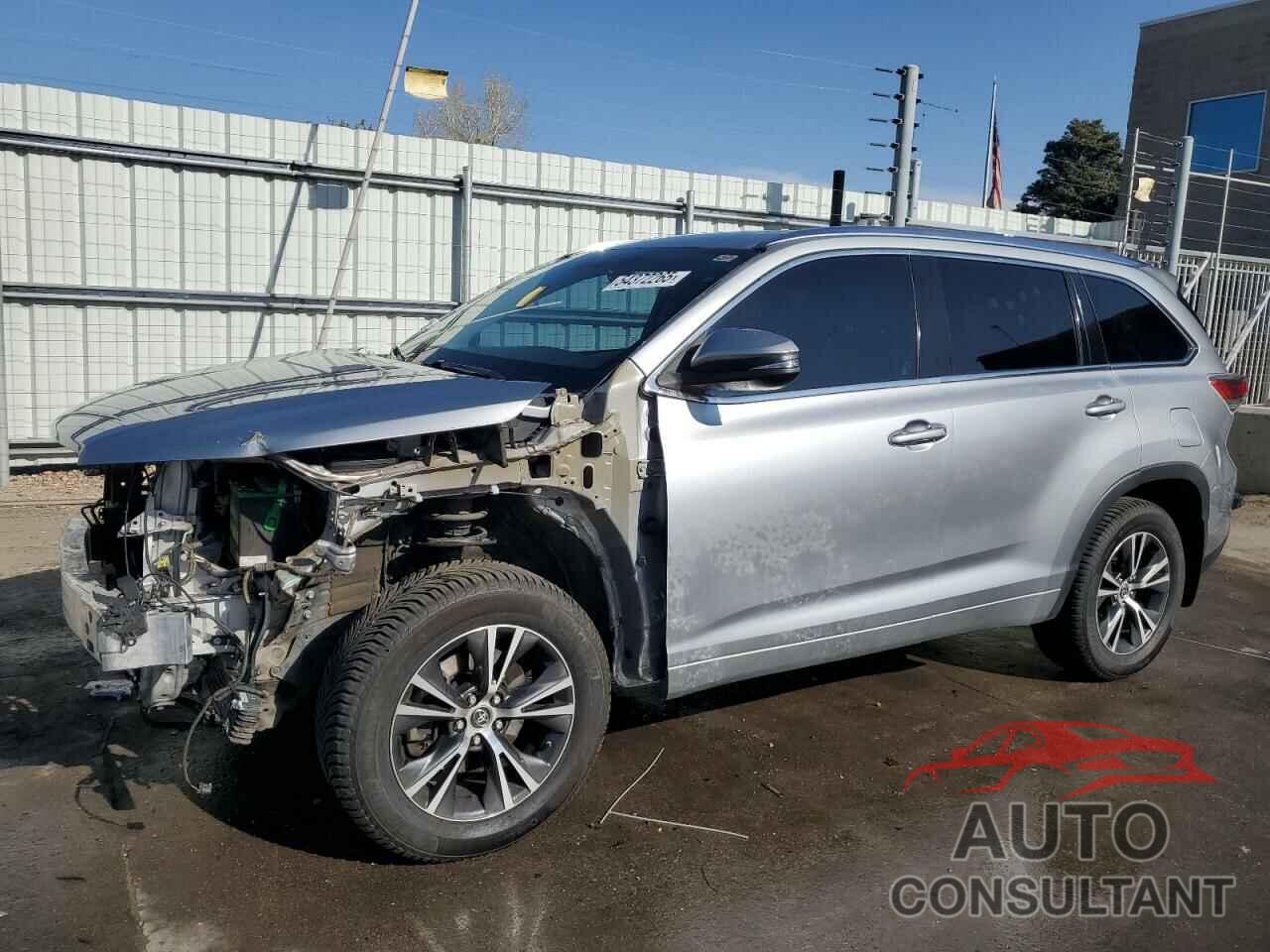 TOYOTA HIGHLANDER 2016 - 5TDJKRFH1GS253318