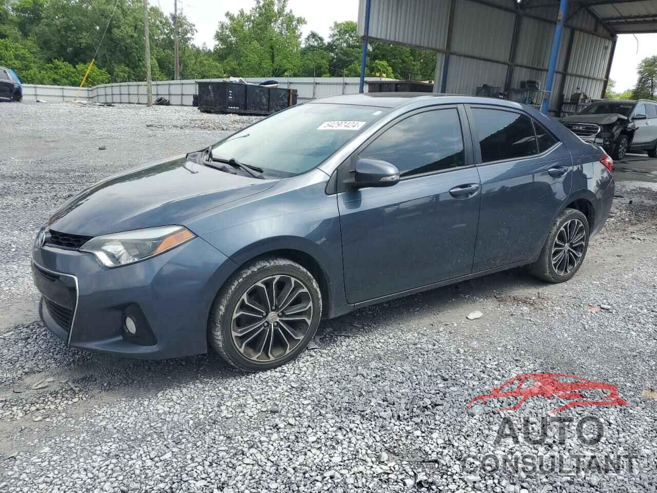 TOYOTA COROLLA 2016 - 2T1BURHE8GC607586