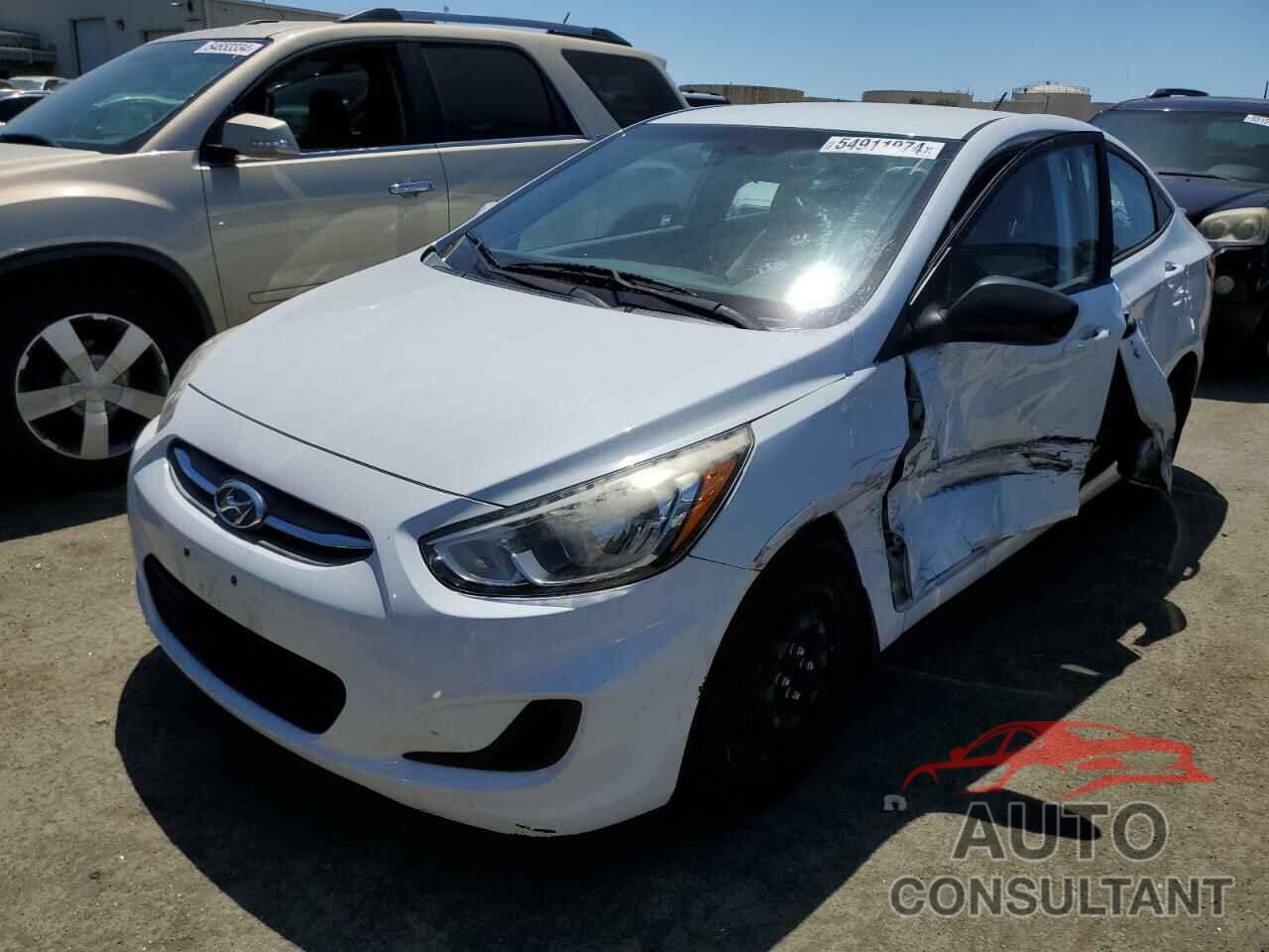 HYUNDAI ACCENT 2016 - KMHCT4AE7GU110810