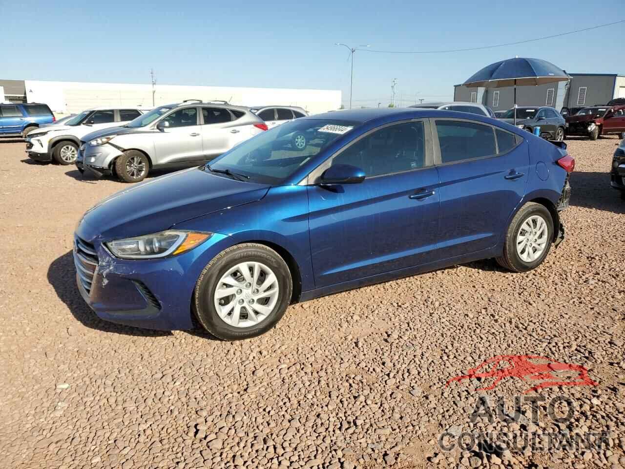 HYUNDAI ELANTRA 2018 - 5NPD74LF1JH227383