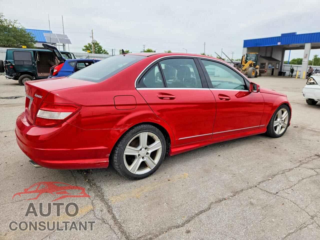 MERCEDES-BENZ C-CLASS 2010 - WDDGF8BB3AF461627