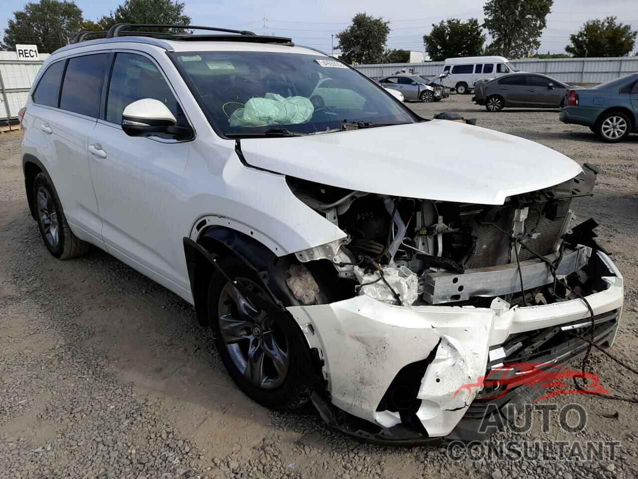 TOYOTA HIGHLANDER 2018 - 5TDDZRFH9JS804479