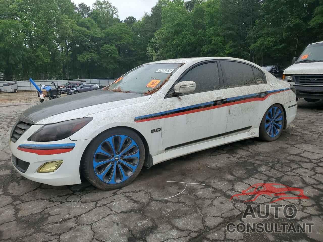 HYUNDAI GENESIS 2013 - KMHGC4DH6DU250186