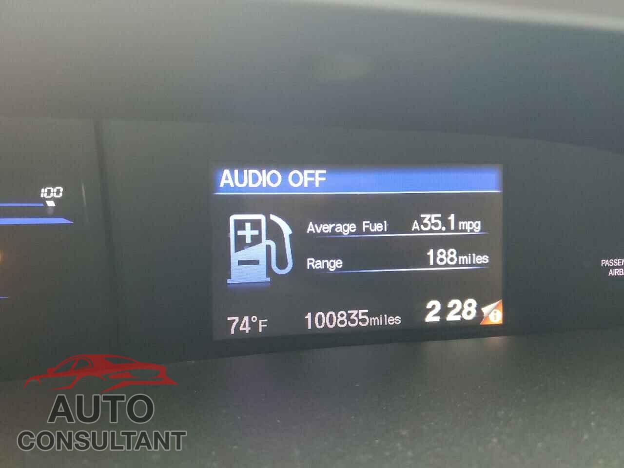 HONDA CIVIC 2012 - JHMFB4F25CS005772